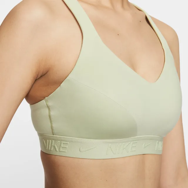 【NIKE 耐吉】AS W NK DF INDY HGH SPT BRA 綠 高度支撐 運動內衣(FD1069-371 ∞)