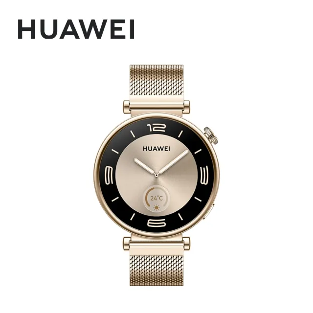 【HUAWEI 華為】Watch GT4 41mm GPS運動健康智能時尚手錶 時尚款