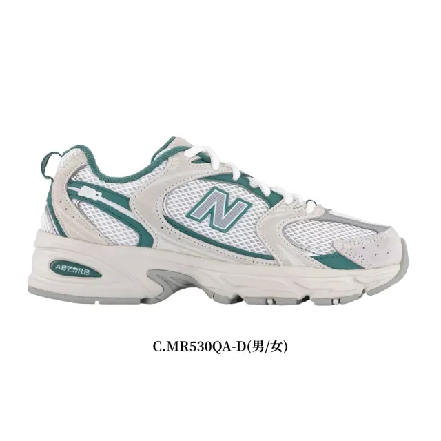 【NEW BALANCE】NB 復古休閒鞋/運動鞋_男鞋/女鞋_MR530EWB-D_MR530QA-D_MR530RB-D(530系列)