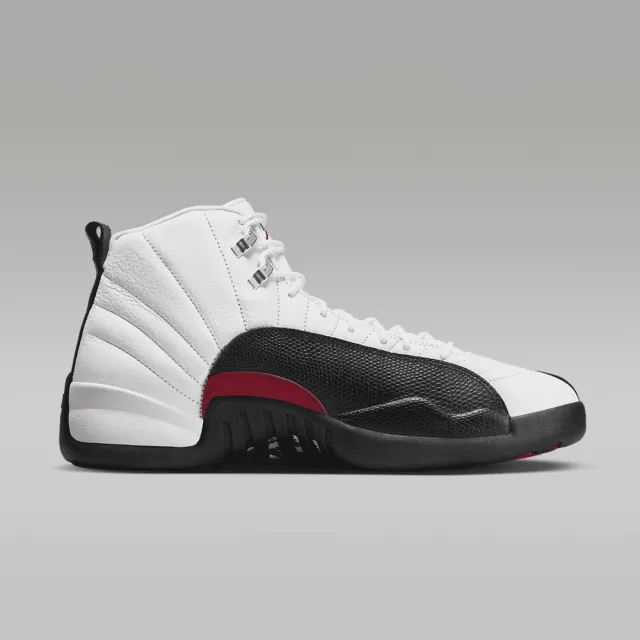 【NIKE 耐吉】籃球鞋 Air Jordan 12 Taxi Flip 2024 紅色計程車 黑白紅 男鞋 CT8013-162