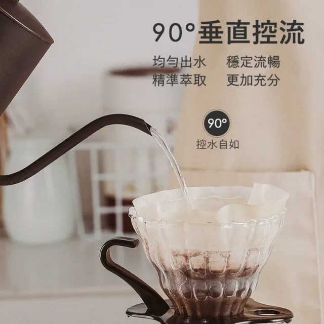 【Sanyei】350ml 不銹鋼手沖咖啡壺(手沖咖啡壺)
