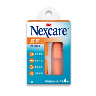 【3M Nexcare】1100 耳塞(2盒1包)