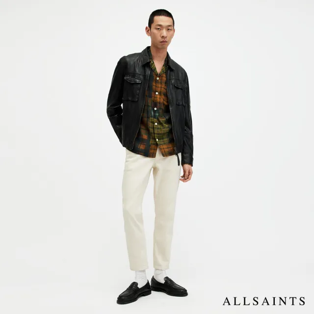 【ALLSAINTS】CARREAUX 寬鬆格紋長袖襯衫 MS218Z(舒適版型)