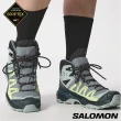 【salomon官方直營】女 X ULTRA 360 Goretex 中筒登山鞋(綠/藍/灰)