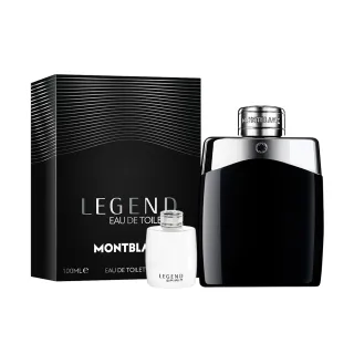 【MONTBLANC 萬寶龍】傳奇經典男性淡香水100ml(贈隨機小香乙瓶.專櫃公司貨)