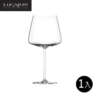 【LUCARIS】無鉛水晶勃根地紅酒杯 800ml 1入 Muse系列(紅酒杯 勃根地 大紅酒杯 無鉛水晶玻璃)