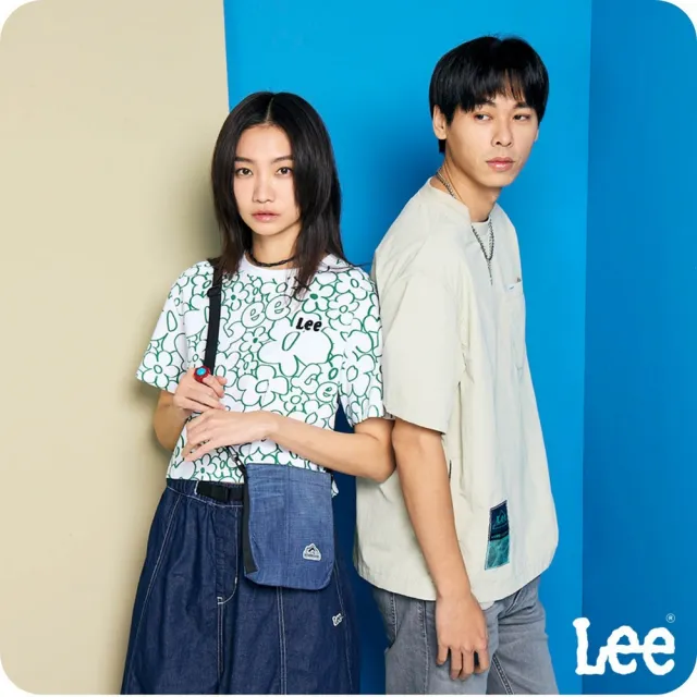 【Lee】男女同款 斜背包 / 丹寧小包 共3色(LB324004002 / LB324004006 / LB324004009)