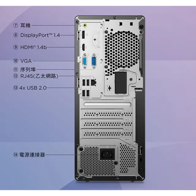 【Lenovo】G7400雙核商用電腦(Neo 50t/G7400/16G/512GB SSD/W11H)