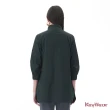 【KeyWear 奇威名品】立領收腰設計七分袖風衣(共2色)