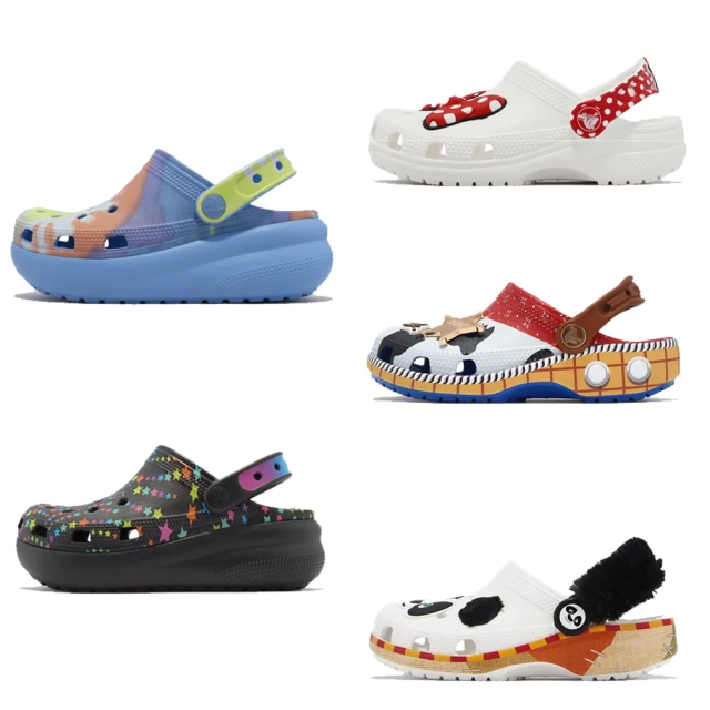 【Crocs】洞洞鞋 Classic Clog K 中童 童鞋 米妮 胡迪 功夫熊貓 厚底 卡駱馳 單一價(209463100)