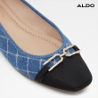 【ALDO】PRERI-時尚小香風金飾平底鞋-女鞋(藍色)