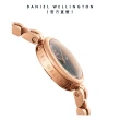 【Daniel Wellington】DW 手錶 Elan Lumine 22mm 孔雀石金屬小圓錶(三色任選)