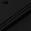 【The North Face 官方旗艦】北面男款黑色吸濕排汗防曬LOGO印花短袖T恤｜8CT2JK3