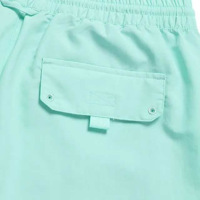 【National Geographic 國家地理官方旗艦】女裝 HARLEQINTUSK 基本款衝浪短褲 - 薄荷綠色