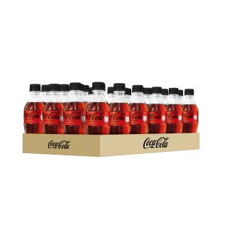 【Coca-Cola  可口可樂ZERO SUGAR】無糖零卡寶特瓶350mlx24入/箱