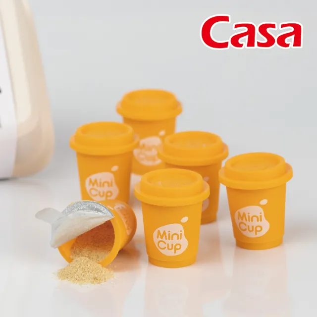 【Casa 卡薩】MINI CUP 百香果風味綠茶粉(6gX6入)