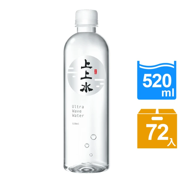 上上水 遠紅外線小水分子團天然礦泉水1500mlx2箱(共2