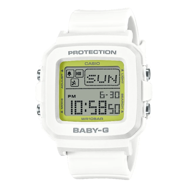 CASIO 卡西歐 BABY-G流行休閒百變電子錶(BGD-10K-7)