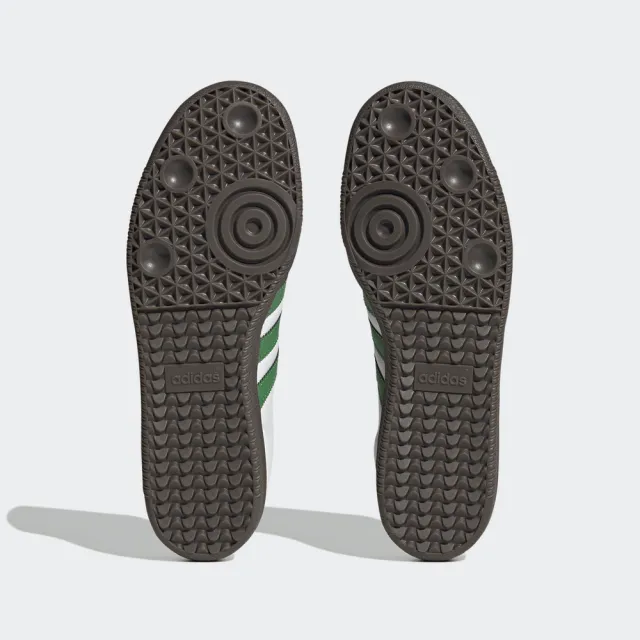 【adidas 愛迪達】SAMBA OG 運動休閒鞋(IG1024 男女鞋 ORIGINALS經典休閒鞋 白x綠)