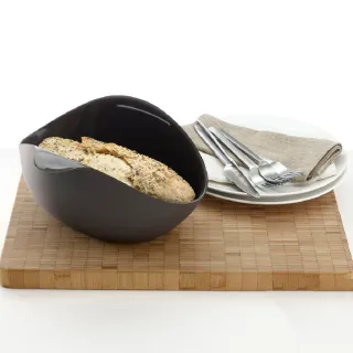 【LEKUE】白金矽膠發酵烘焙碗 棕300ml(微波料理 麵包發酵籃)