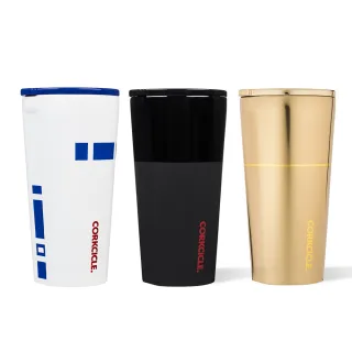 【CORKCICLE 酷仕客】Star Wars星際大戰系列三層真空寬口杯 475ML(黑武士/C-3PO/R2-D2)