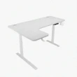 【MGSHOP】電動升降桌 L型轉角 電腦桌 書桌(140CM 辦公桌 Y104)