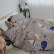 【BUHO布歐】雙人加大三件式床包枕套組(多款任選)