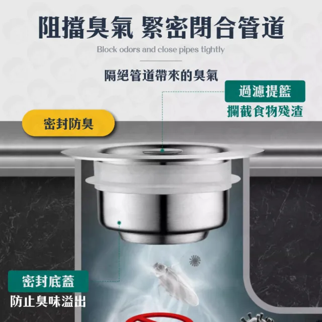 廚房流理台水槽過濾網 水槽彈跳芯(防臭落水頭 水槽過濾器 彈跳漏水塞 防臭防蟲彈跳芯)