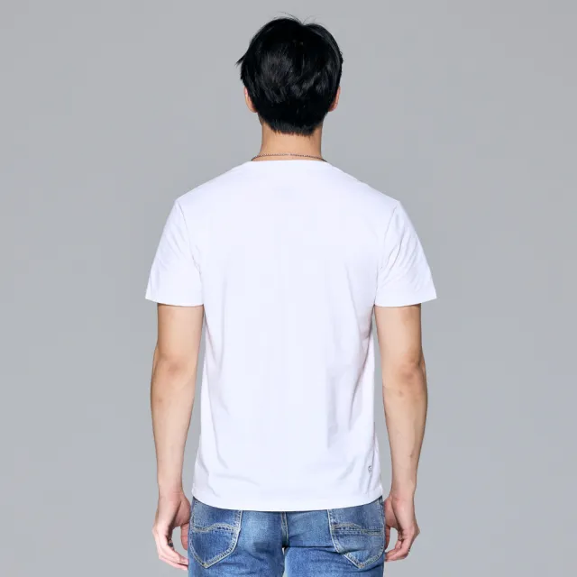 【Lee】男裝 短袖T恤 / 賽車風格印花 共2色 標準版型 / 101+系列(LB402025179 / LB402025K14)
