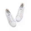 【Keds】PURSUIT 精緻時尚網球皮革運動休閒鞋-白粉(9241W130453)