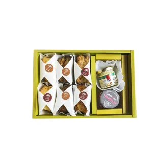【smith&hsu】春夏 六Scone司康 荔枝蜂蜜禮盒組 6顆+荔枝蜂蜜+英國奶油(酒蜜果乾 / 清香椰子)