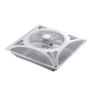 【大巨光】14吋輕鋼架空調風扇/附遙控器/超薄飛碟型/台灣製MIT/節能標章(287B DC全電壓)