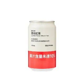 【MUJI 無印良品】風味茶飲 荔枝紅茶/３１５ｍｌ/24入