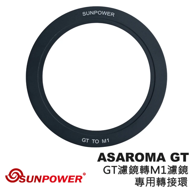 SUNPOWER ASAROMA GT濾鏡轉M1濾鏡系統 專用轉接環