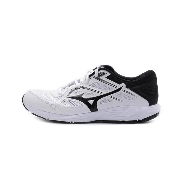 【MIZUNO 美津濃】MAXIMIZER 25 男款 寬楦 慢跑鞋 白黑(K1GA230002)