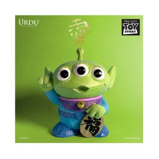 【Beast Kingdom 野獸國】URDU 迪士尼 三眼怪 招財貓 福部屋幸運系列(吉祥物 開運公仔)