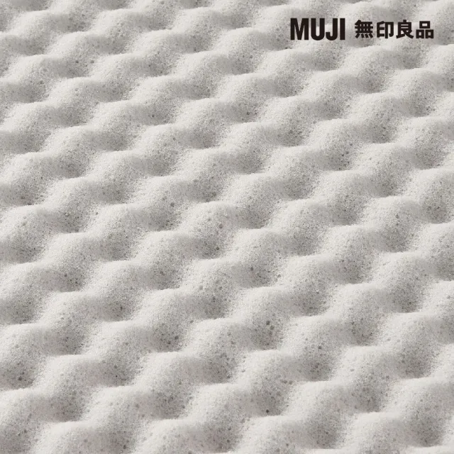 【MUJI 無印良品】超高密度獨立筒包覆型床墊/S 約寬99*深196*高21cm(大型家具配送)