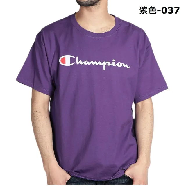 【Champion】美國冠軍 純棉 5.2盎司薄款 LOGO 短袖T恤 上衣 CLASSIC GRAPHIC TEE SCRIPT(請留意尺碼數據)