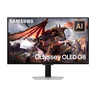 【SAMSUNG 三星】S32DG802SC 32型 4K 240Hz Odyssey G8 QD-OLED 電競螢幕(AI晶片/0.03ms/遙控器/智慧聯網)