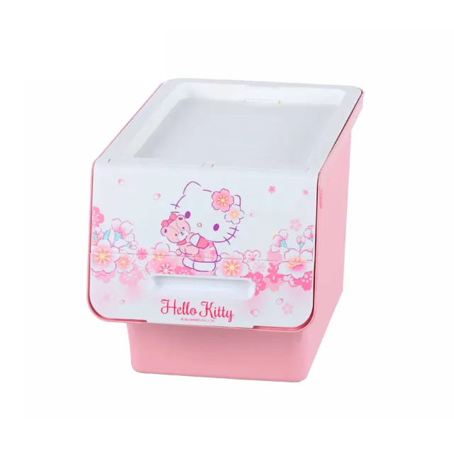 【KEYWAY 聯府】Hello Kitty直取式收納箱30L-6入(附輪 整理箱 置物箱 玩具收納)