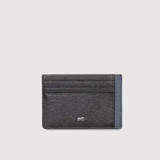 【BRAUN BUFFEL 德國小金牛】瓦拉頓-TW 6卡卡夾-黑色(BF537-151-BK) 送禮推薦