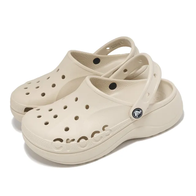 【Crocs】洞洞鞋 Baya Platform Clog 女鞋 貝雅雲彩克駱格 厚底 增高 卡駱馳 單一價(20818611S)