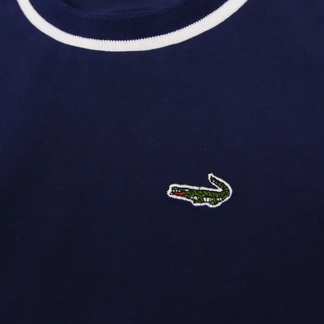 【Crocodile Junior 小鱷魚童裝】『小鱷魚童裝』條紋拼接洋裝(產品編號 : C65301-05 小碼款)