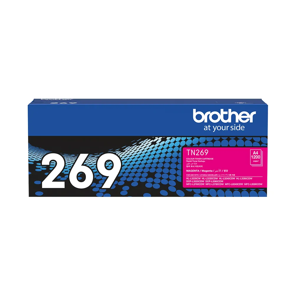 【brother】官方直營 TN-269M 原廠紅色碳粉匣(速達)