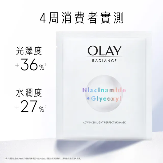 【OLAY 歐蕾】水感透白面膜 30片