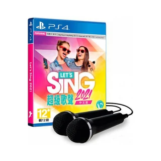 【SONY 索尼】PS4 超級歌聲 Lets Sing 2021 雙麥克風同捆(中文版)