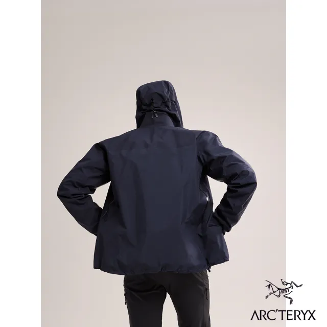 【Arcteryx 始祖鳥官方直營】男 Beta AR 防水外套(黑寶石)