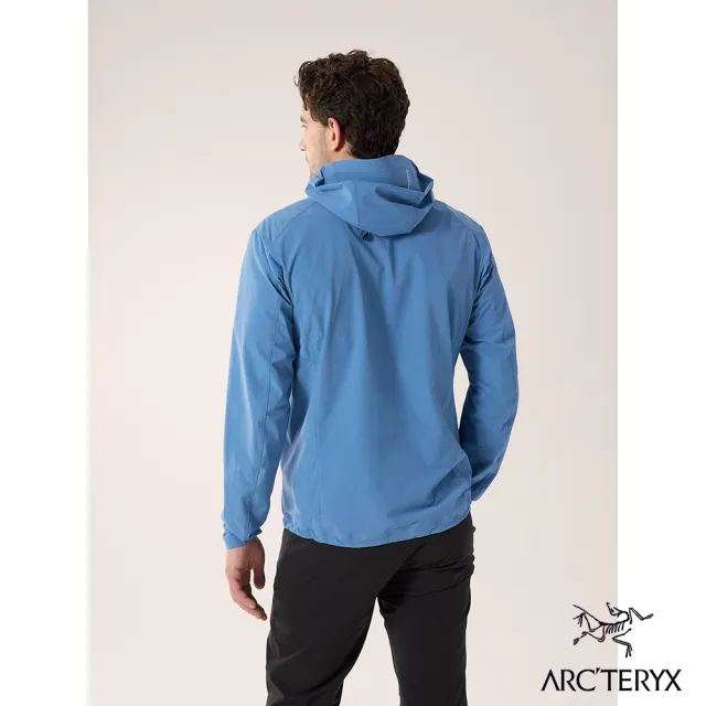 【Arcteryx 始祖鳥官方直營】男 Gamma 輕量軟殼外套(石洗藍)