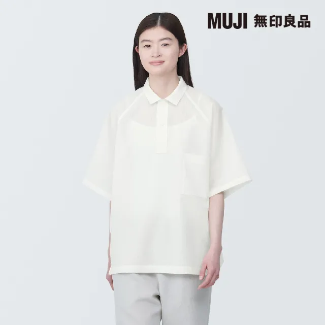 【MUJI 無印良品】聚酯纖維透氣抗污POLO衫(共3色)