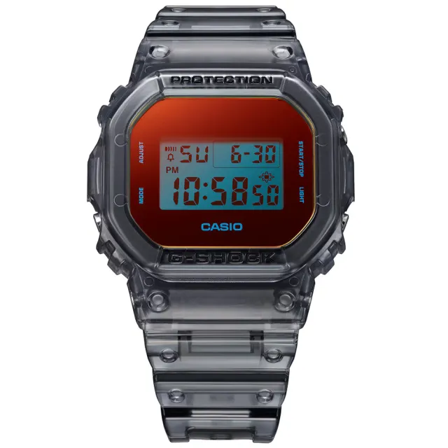 【CASIO 卡西歐】G-SHOCK 海濱風采方形電子腕錶 禮物推薦 送禮首選(DW-5600TLS-8)